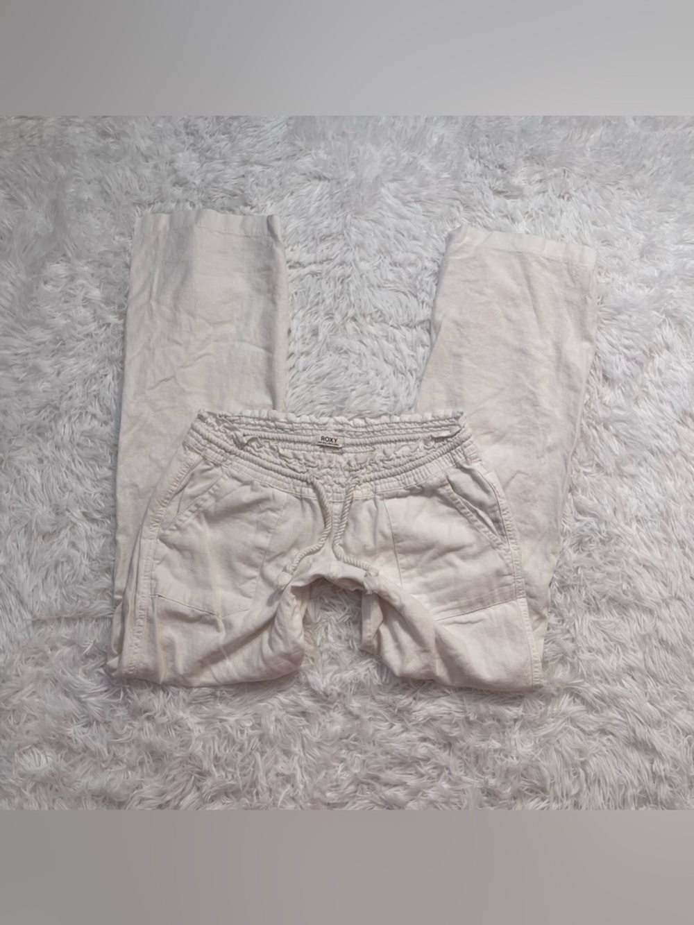 roxy white pants xs